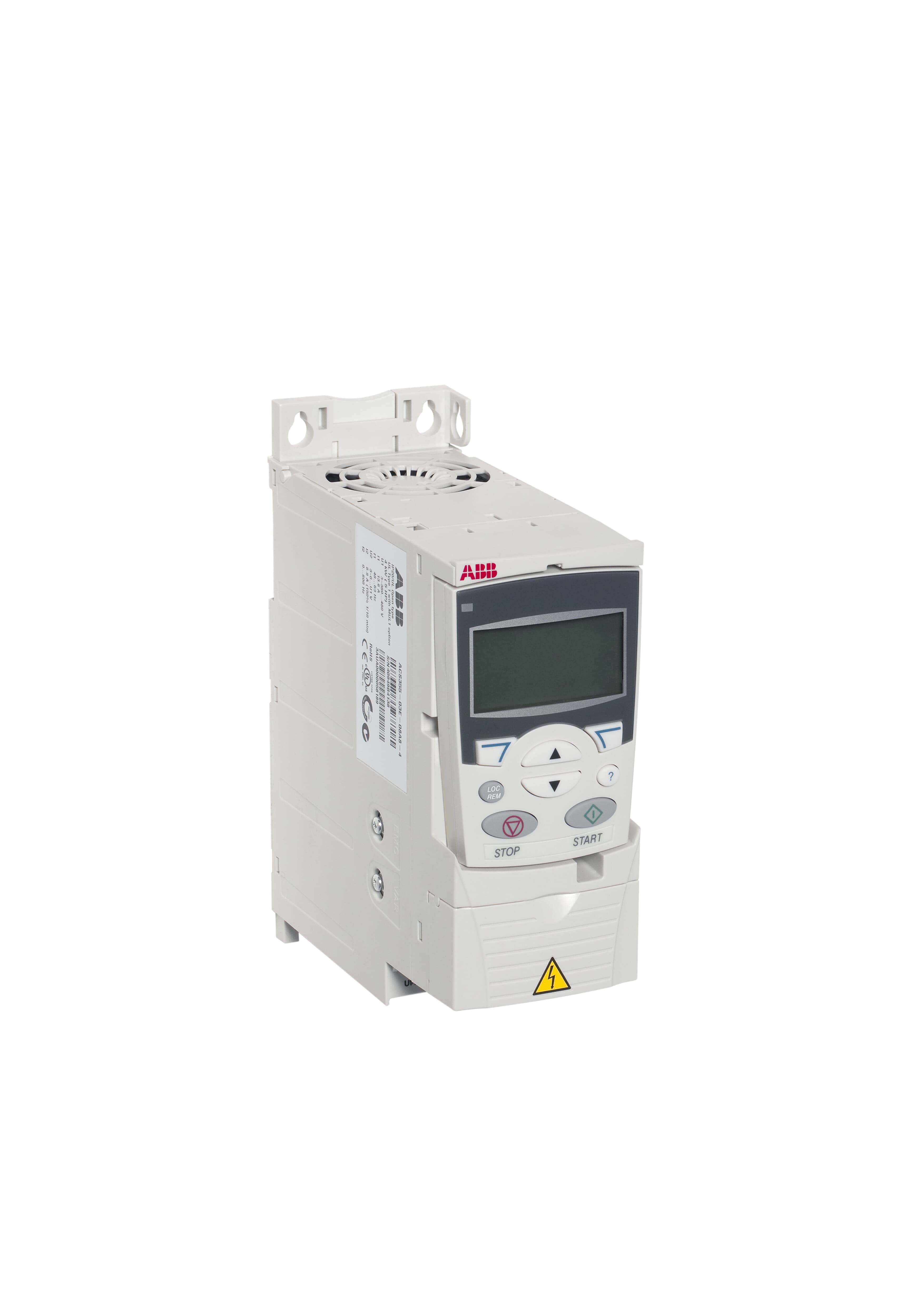 ABB ACS355 Machinery Drive, 4 kW, 8.8 A, IP20, part number ACS355-03E-08A8-4
