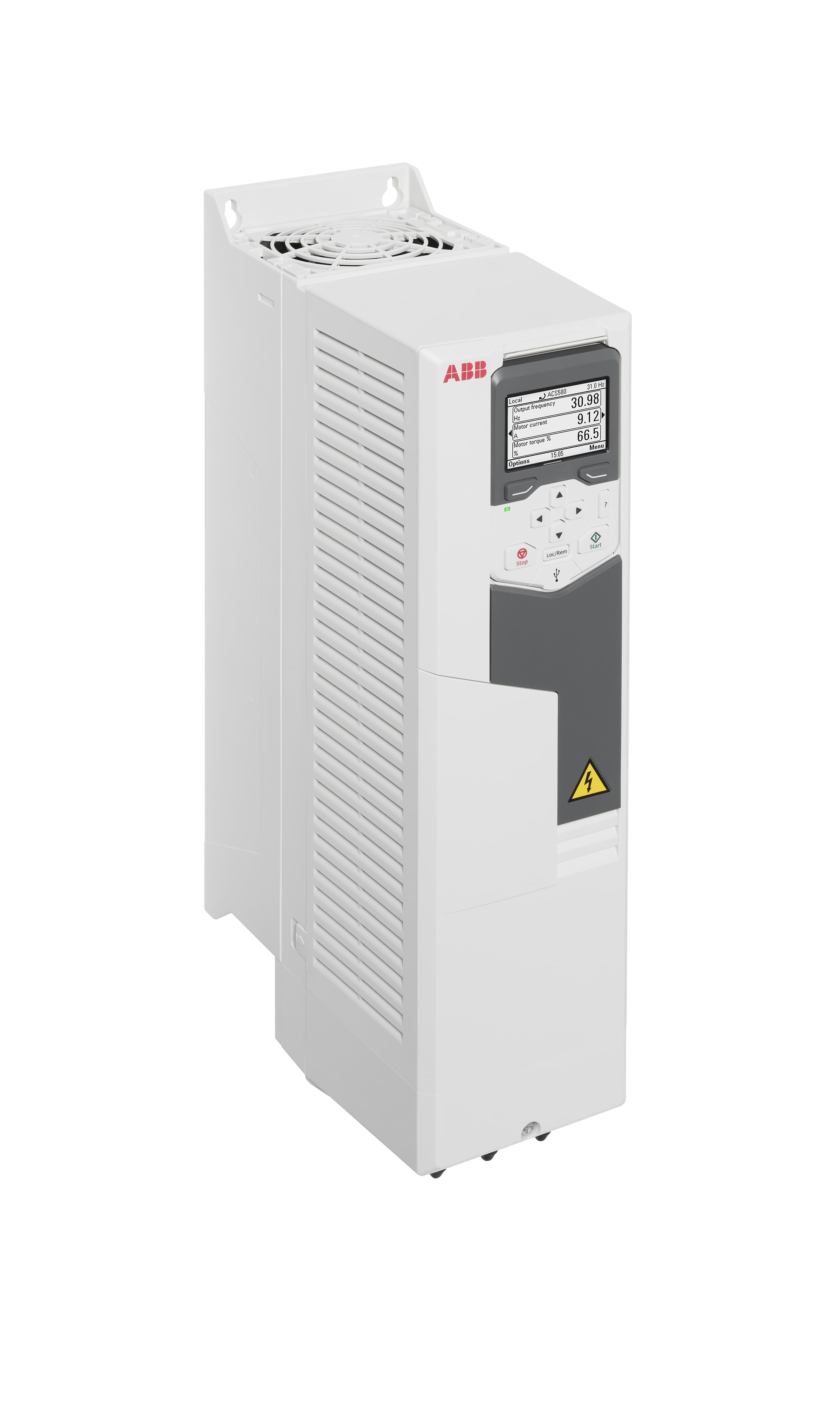 ABB ACS580 General Purpose Drive, 11 kW, 25 A, 400 V, part number ACS580-01-026A-4